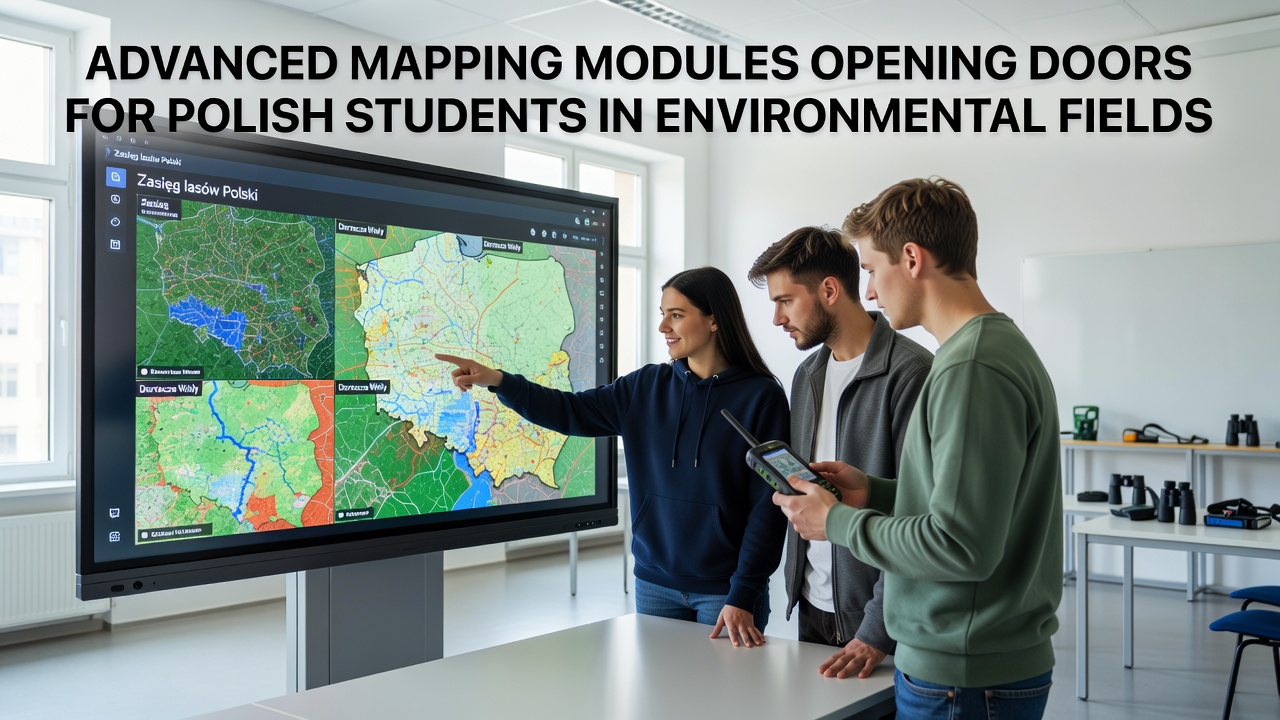 Innovative Mapping Technologies Expand Career Paths for Polish Environmental Studies Students